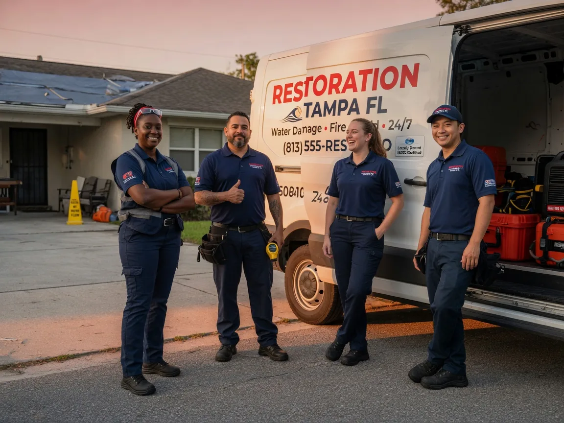 Water Damage Restoration company in New Waverly, IN